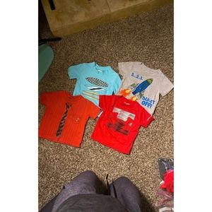 Lot of 4 Boys tshirts size 12 mos